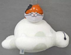 [중고] 봉제 인형 모치 & 베이 맥스 봉제 인형 배지 [베이 맥스] 도쿄 디즈니 리조트 한정