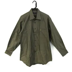 ランバン 長袖シャツ シルク混 ブランド トップス 日本製 メンズ Lサイズ ブラウン LANVIN 【中古】のサムネイル
