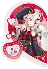 【中古】シール・ステッカー 百鬼あやめ(右手上) 「バーチャルYoutuber ホロライブ キラステッカーセット」