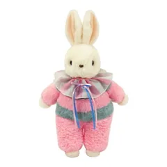 昭和レトロ 当時物 吉徳 ウサギ ラビット アニマル ぬいぐるみ 着ぐるみ 人形 レトロぬいぐるみこれくしょん クリーミーうさぎ 180619 吉徳