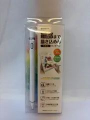 【お得】ラスタバナナ スマホ タブレット タッチペン スタイラスペン USB充電式 超高感度 軽量 細部まで描き込める ペアリング不要 極細ペン先 1.5mm 静電式 イラスト ペンシル iPad ホワイト RTP06WH