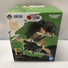 【中古】バンダイ ロロノア・ゾロ 四皇激闘 一番くじ ワンピース ワノ国編 第三幕 MASTERLISE EXPIECE E賞[15]