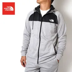 24AWモデル ザノースフェイス THE NORTH FACE REAXION フリース ジップアップパーカー【TNF LIGHT GREY】 NF0A7Z9O ATE/【2024-25AW】m-tops