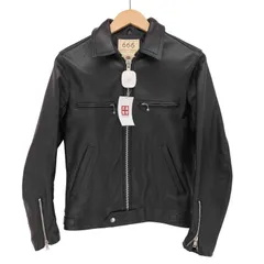 【週末セール中！】666 英国製 シングルライダース 34 楽天市場】正規取扱店 666 LEATHER WEAR LJM-17TF タイト