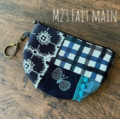 ハンドメイド】ミナペルホネン ファスナーポーチ ポーチ 小物