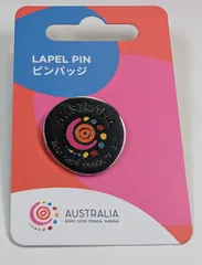 イタリアパビリオン限定❗️激レアピンバッジ+メタルマグネット 新商品】万博限定 イタリア パビリオン シークレット ピンバッジ