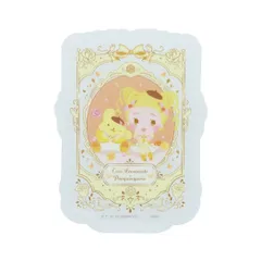 【メール便】Yes！プリキュア5GoGo！xサンリオキャラクターズ ダイカットシール クリアステッカー キュアレモネード サンリオ サンスター文具 デコレーション スマホステッカー キャラクター グッズ 