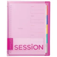 マルマン バインダー セッション B5 26穴 ピンク F310-08 （1点）