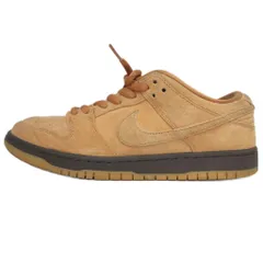 ナイキ エスビー NIKE SB 23年 DUNK LOW PRO "Wheat" ダンク ロー プロ ウィート BQ6817-204 スニーカー ブラウン US9.5 27.5cm