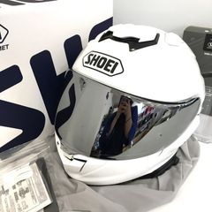 SHOEI ショウエイ GT-Air3 B+COM SX1 装着 フルフェイスヘルメット 除菌消臭済 Lサイズ ルミナスホワイト オートバイ ツーリング ライディング バイカー バイク用品 ◇TA2692