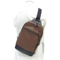 ◇COACH コーチ グラハム パック レザー ボディバッグ 本革 メンズ