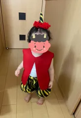 節分　ベビー　キッズ　鬼　コスプレ