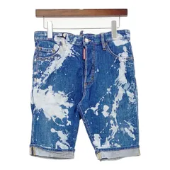 DSQUARED2 ディースクエアード デニム ショートパンツ ハーフパンツ S71MU0471 S30342 メンズ サイズ44 S相当 インディゴ ズボン DM16712■
