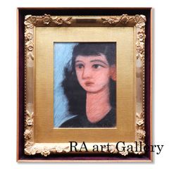 中島千波 酔芙蓉 日本画6号 原画 静物画 共シール 花 額新品 絵画 真作保証 中島千波 酔芙蓉 日本画6号 静物画 共シール 額新品 紙本彩色