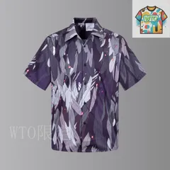 【今日WTO】LOEWE × ハウルの動く城 フェザーシャツ-BX64