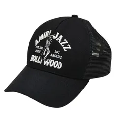 AMIRI　アミリ　2025SS　Jazz Wolf トラッカーキャップ　メッシュキャップ　AMHATR1020　8054000213634