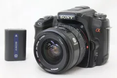 ソニー　SONY α100 A100 オマケレンズ　動作確認済　cfカード付 ヤフオク】5000円落札 SONY A100 動作検証・作例 初めてのα