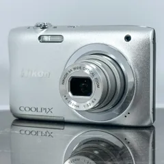 【極美品】Nikon COOLPIX A100 シルバー　動作確認済 動作確認済】Nikon COOLPIX A100 ニコンデジカメ シルバー