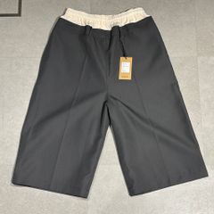 refomed リフォメッド 25SS REVERSIBLE TRUNKS PANTS ハーフパンツ REPT-037 チャコール size:2【表参道A07】