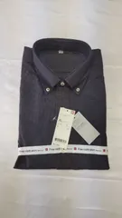 ユニクロ☆メンズ☆未使用　ファインオックスフォードシャツ　長袖