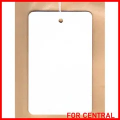 【人気商品】白無地タグ（値札）6341（37×60mm・白糸）/500枚のサムネイル
