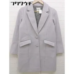 ■ titty&Co ティティー&コー 長袖 チェスター コート サイズS ラベンダー レディース 【中古】 【1103230008446】のサムネイル
