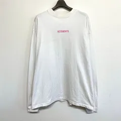 ヴエトモン　長袖カットソー 袖プリント VETEMENTS(ヴェトモン) | RINKAN ONLINE