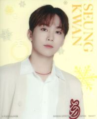 [중고] 클리어 포스터 [단품] 미니 포스터 승관 [이치 반 쿠지 SEVENTEEN WINTER From PLEDIS ENTERTAINMENT] 라스트 원상 클리어 포스터 세트 (14 매 세트) 동봉품