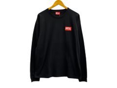 DIESEL (ディーゼル) BOXT-LS-LAB ボックスロゴTシャツ 綿100% A14948 M ブラック メンズ/009のサムネイル