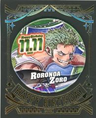 ワンピース ロロノア ゾロ バースデー ブロマイドセット ☆初回限定