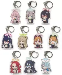 【中古】キーホルダー 全10種セット 「ブルーアーカイブ -Blue Archive- ころっと アクリルキーホルダーコレクション Vivimus」