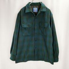 PENDLETONペンドルトン オンブレチェック グリーン系 サイズM