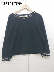 ◇ MidiUmi ミディウミ 長袖 カットソー ブラック レディース 【中古】 【1103250031462】のサムネイル