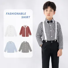 Yシャツ 男の子 フォーマル 子供シャツ シャツ こどもシャツ ボーイズ シャツ スクール 子供服 キッズフォーマル シャツ単品 スクールシャツ ボタンシャツ スクール 制服 スーツ 入園式 卒業式 発表会 結婚式 lbbb17