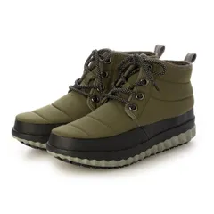 TOKYO CAMPGO 防水 防滑 防寒 レースアップ ナイロン ショートブーツ KHAKI