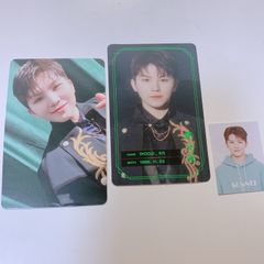 SEVENTEEN セブチ トレカ メンバーシップ 3点セット ウジ メンシプ WOOZI