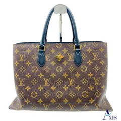 LOUIS VUITTON ルイ ヴィトン  フラワー ホーボー ショルダーバッグ M43545 モノグラムキャンバス レザー  ブラウン   セミショルダー ワンショルダーバッグ トートバッグ ビトン 【本物保証】