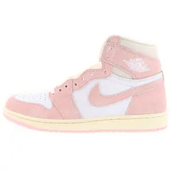NIKE (ナイキ) WMNS AIR JORDAN 1 RETRO HIGH OG Washed Pink FD2596-600 ウィメンズ エア ジョーダン 1 レトロ ハイカットスニーカー ピンク US W11/28cm