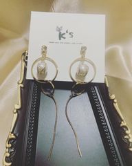 【K‘s store 2021】ピアス　925  パール　リング　No.100