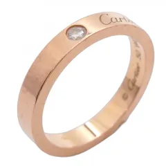 【極美品】カルティエリングケース　ショッパー付き CARTIER カルティエ フォーチュン 1P ダイヤモンド #54 リング