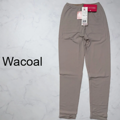 【新品タグ付き】Wacoal　ワコール　インナー　パンツ　足首丈　M　ランジェリー　下着ㅤDR　ベージュ　シンプル　ワコールあったか研究所　プレゼント