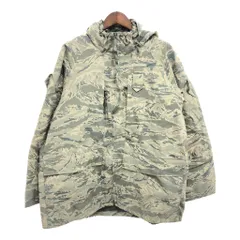 00年代 米軍実物 U.S.AIRFORCE APECS GORE-TEX パーカージャケット ミリタリー ABUカモ (メンズ X-LARGE-REGULAR) 中古 古着 P8997