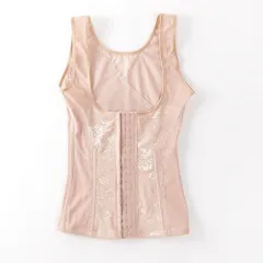 ☆ ベージュ ☆ Lサイズ ☆ 補正下着 コルセット 補正下着 ボディシェイパー ボディスーツ レディース 補正インナー コルセット 下着 補正 インナー 引き締め レディースインナー おなか お腹 姿勢 サポート 女性 レース ホック ウエスト ウェスト 腰