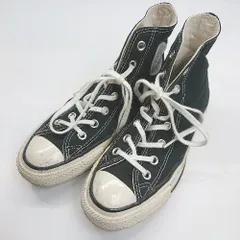 ◇ Θ CONVERSE コンバース オールスター ハイカットスニーカー サイズ23.5 ブラック レディース E  【1502180032783】