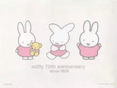 【中古】食器 ミッフィー(レッド) ランチョンマット 「タイトーくじ ミッフィー Anniversary party」 E賞