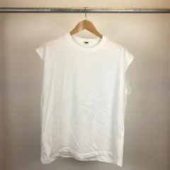 H BEAUTY ＆ YOUTH ノースリーブTシャツ メンズ L 白系【中古】