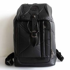 Luxury HUNTING WORLD Battue Cross Backpack in Black Leather, 25100970