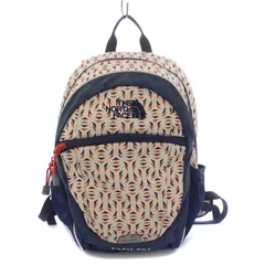 ザノースフェイス THE NORTH FACE K Small DAY Kスモールデイ リュックサック デイバッグ メッシュ 切替 ロゴ 刺繍 紺 ネイビー アイボリー NMJ71505 /BB