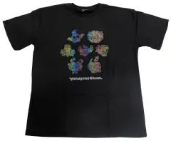 【中古】Tシャツ 集合 「ポケットモンスター Tシャツコレクション yonayonaGhost ブラック フリーサイズ」 ポケモンセンター限定