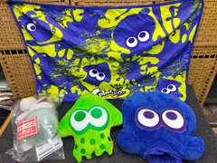 一番くじ Splatoon3 ブランケット クッション ぬいぐるみ ラストワン賞 まとめ売り E20-20250911-67